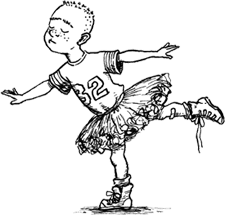 Book illustration from It's OK Not to Share