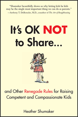 It's OK Not To Share book cover illustration